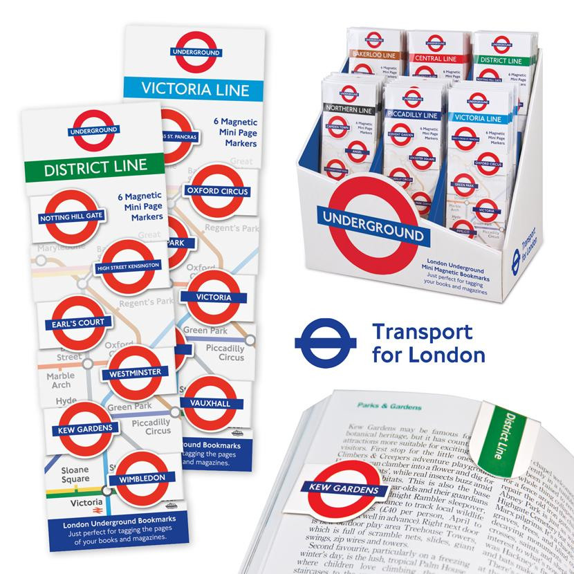 London Underground Bookmarks