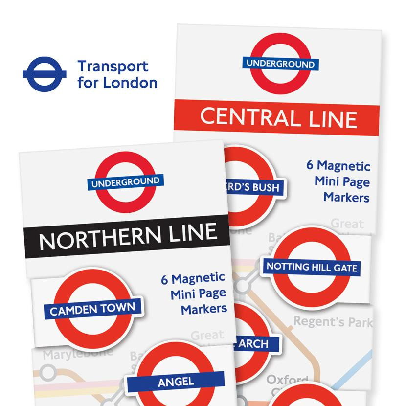 London Underground Bookmarks