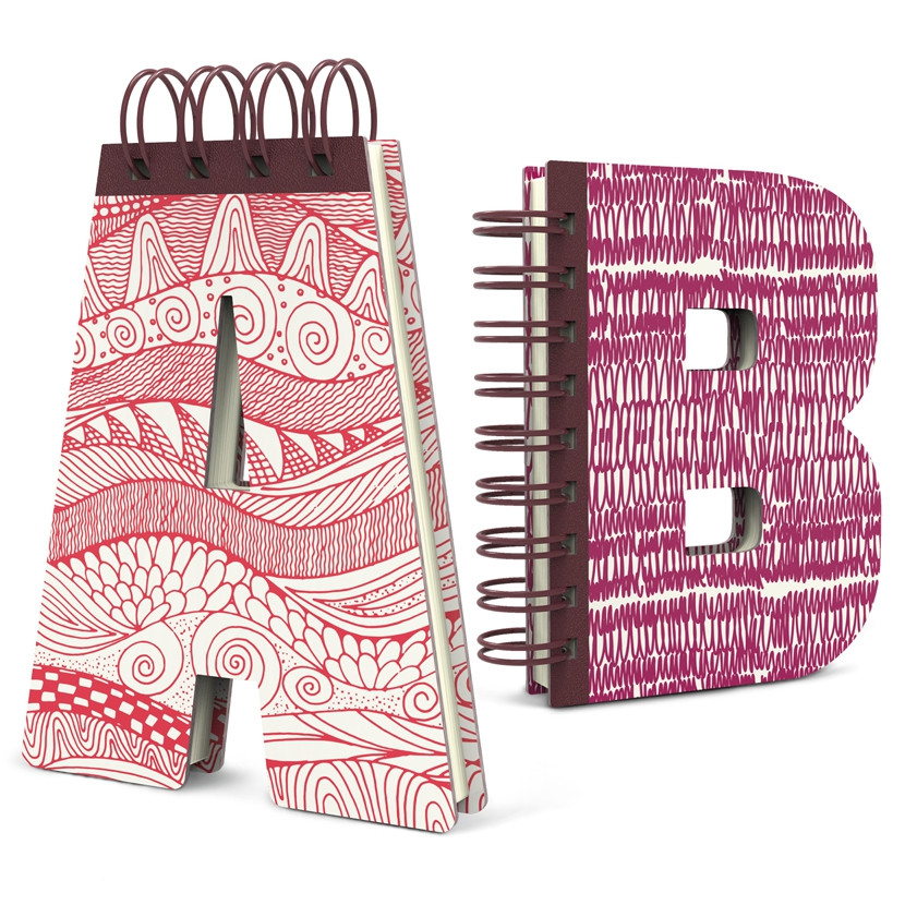 Alphabooks™ Notebooks Small Letter Notepads IF