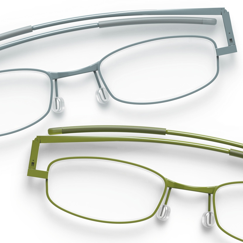 Compact Lenses Fold Flat Reading Glasses IF