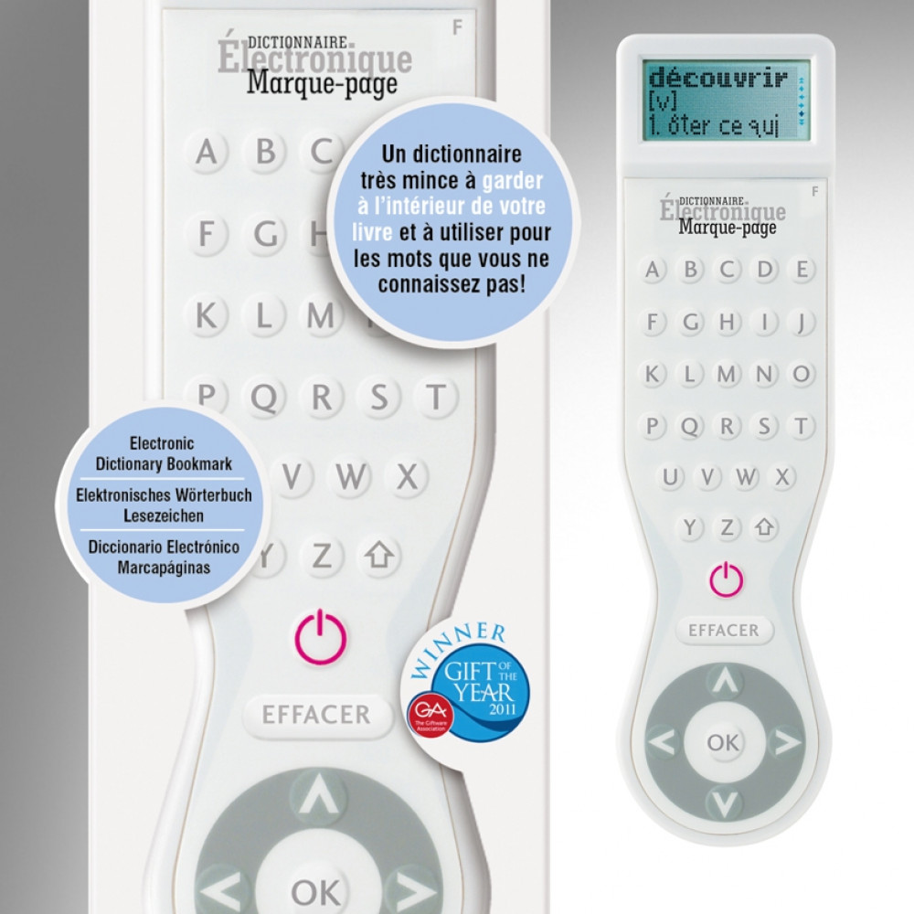 Electronic Dictionary Bookmark French Edition IF