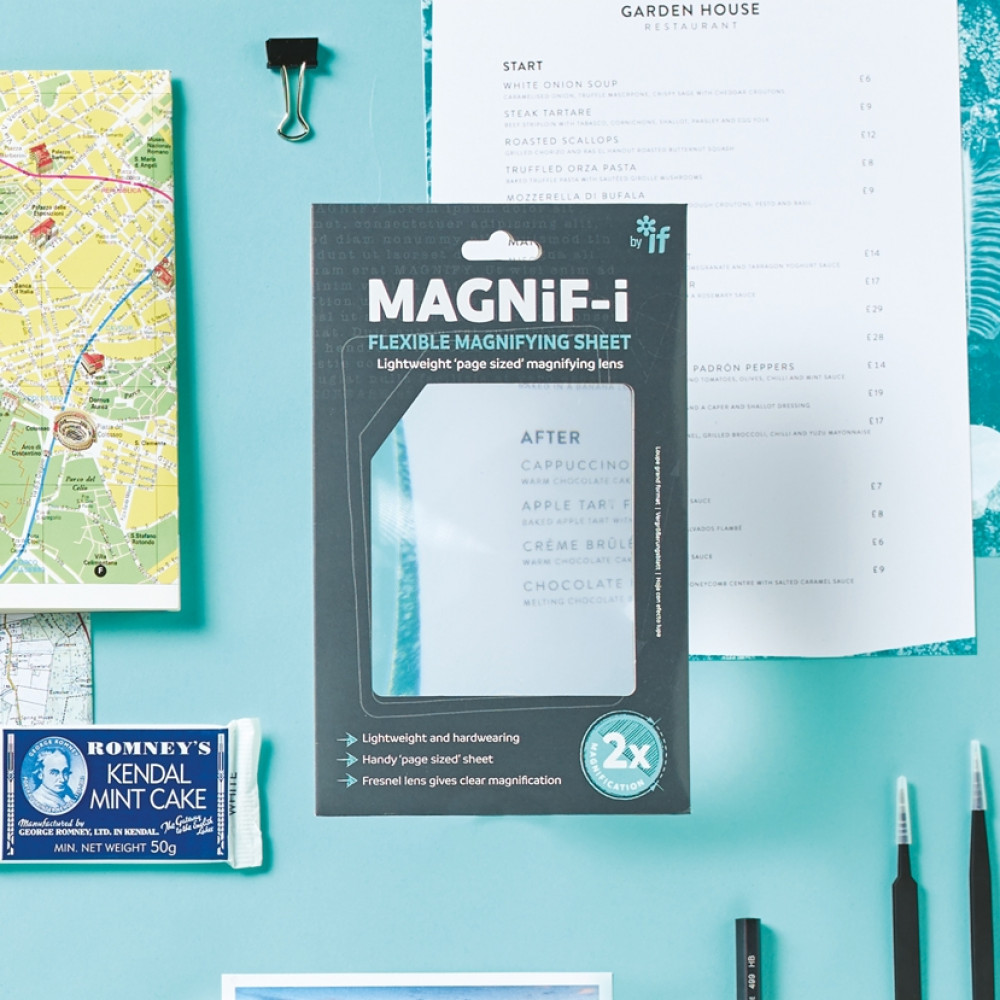 MAGNiFi Flexible Magnifying Sheet A5 Magnifier IF