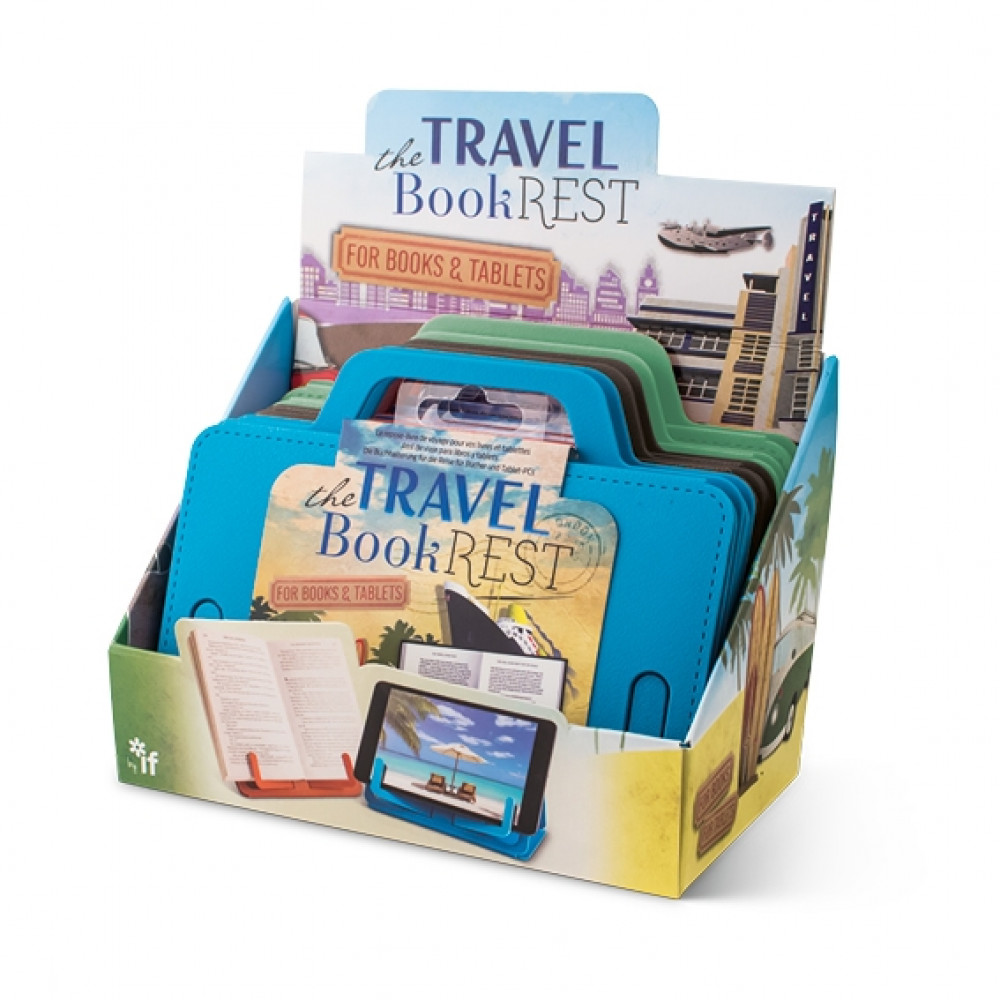 The Travel Book Rest, iPad, Tablet and Book Holder