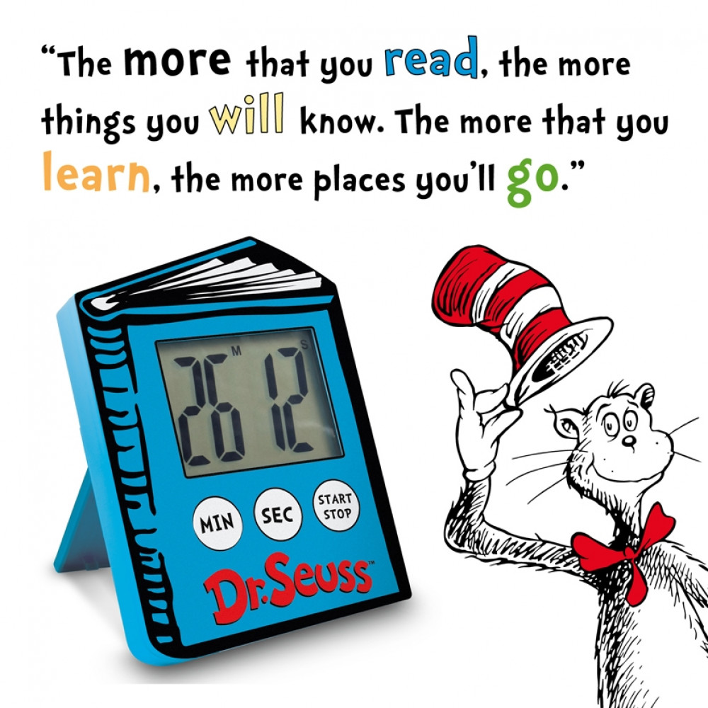 Dr seuss educational reading timer if
