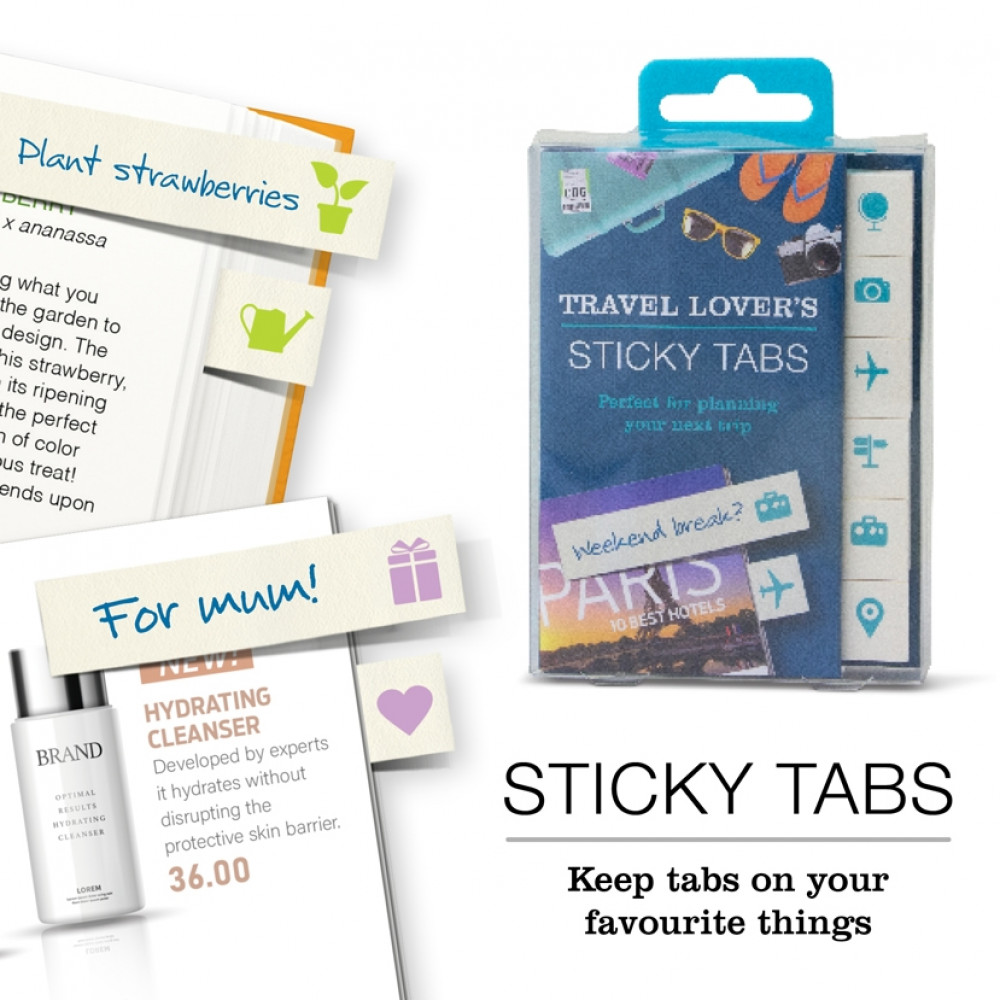 Sticky tabs Pagemarkers IF