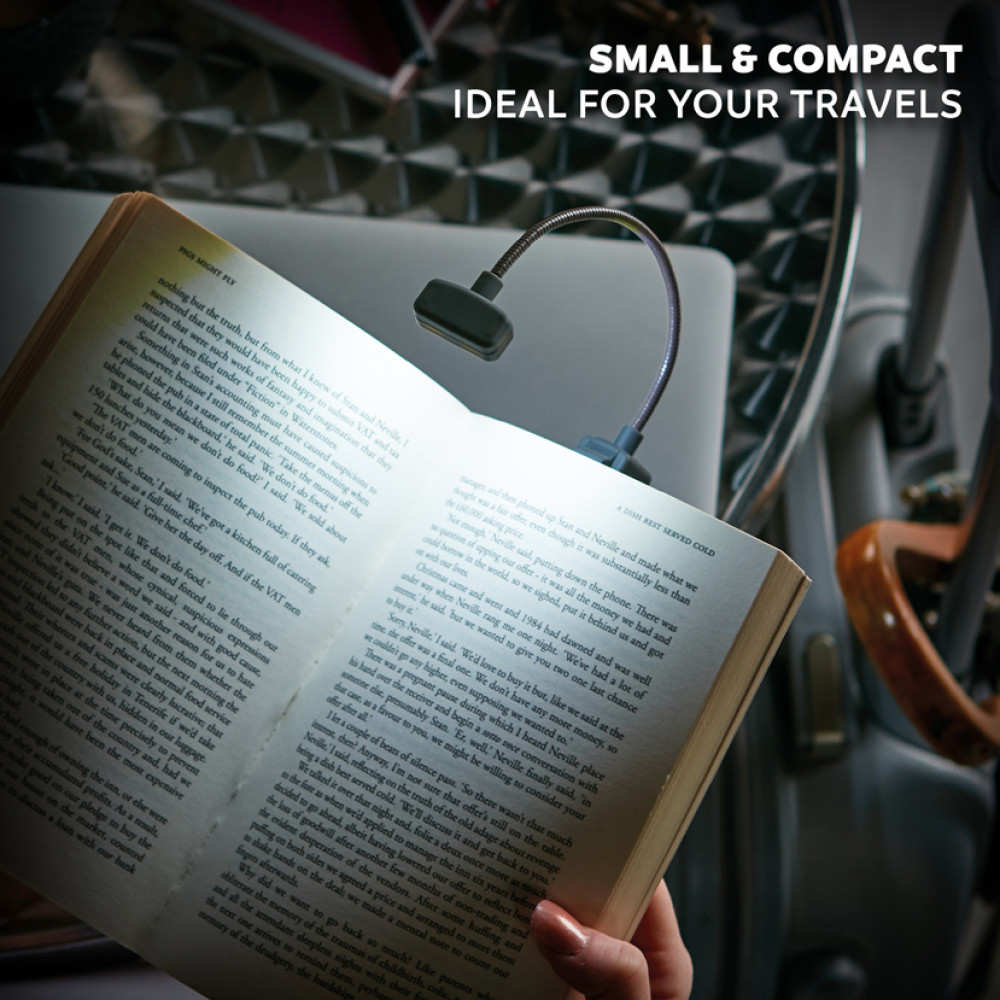 The Really Compact Travel Book Light 