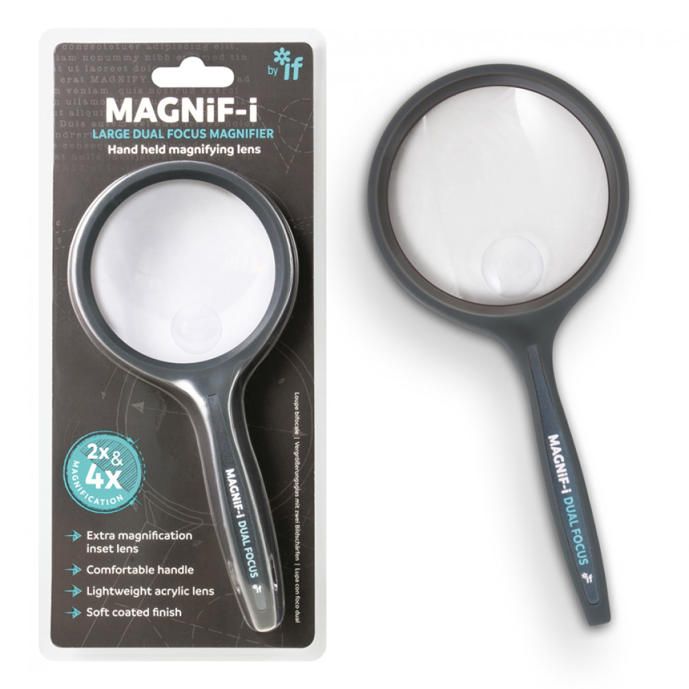 Dual Lens Hand Magnifier Dual Lens Hand Magnifier