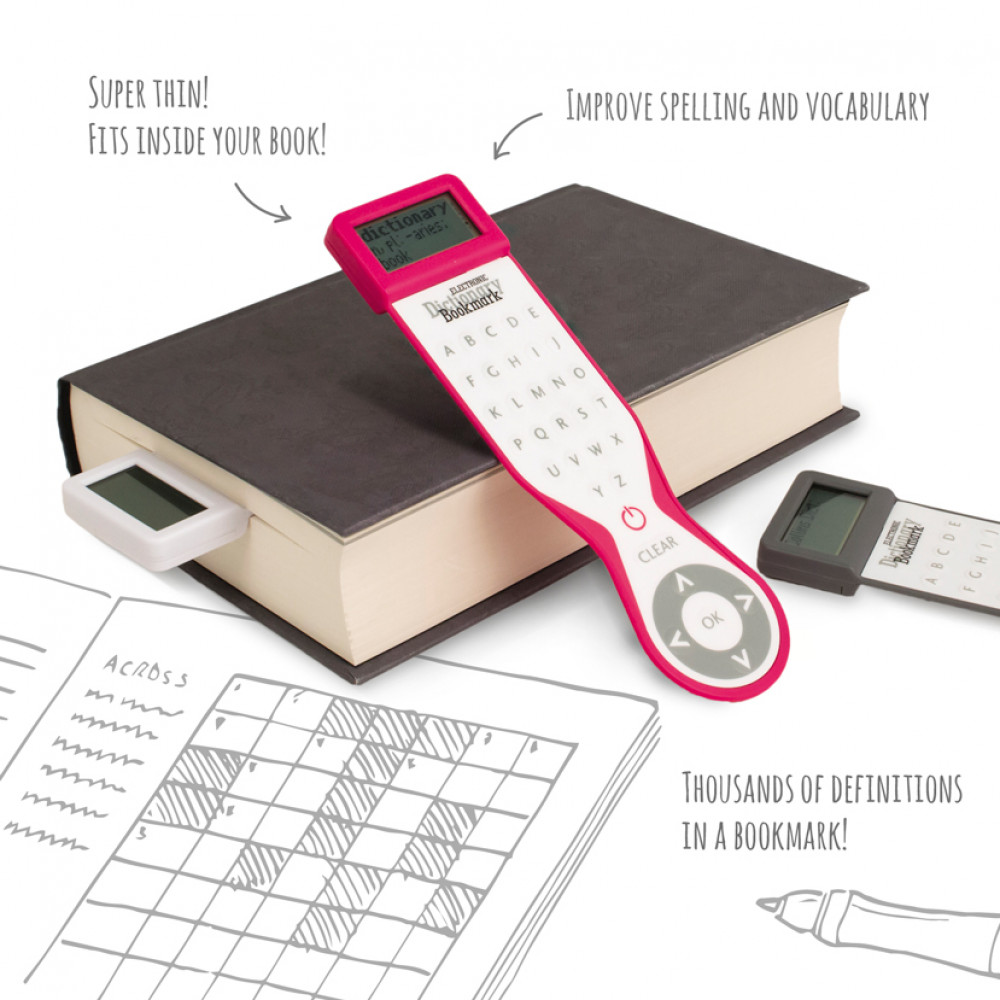 Electronic Dictionary Bookmark single language English IF