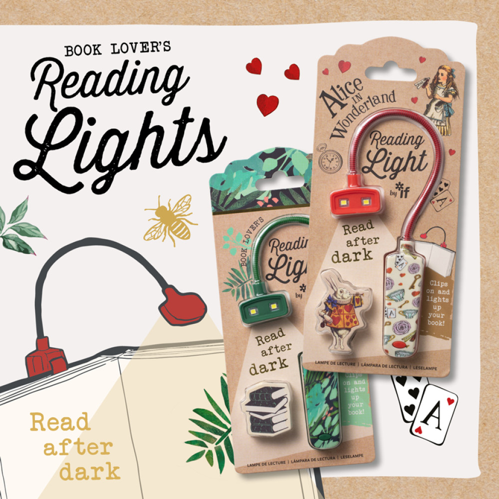 Book Lover's Reading Light - Tea Leaves & Reads