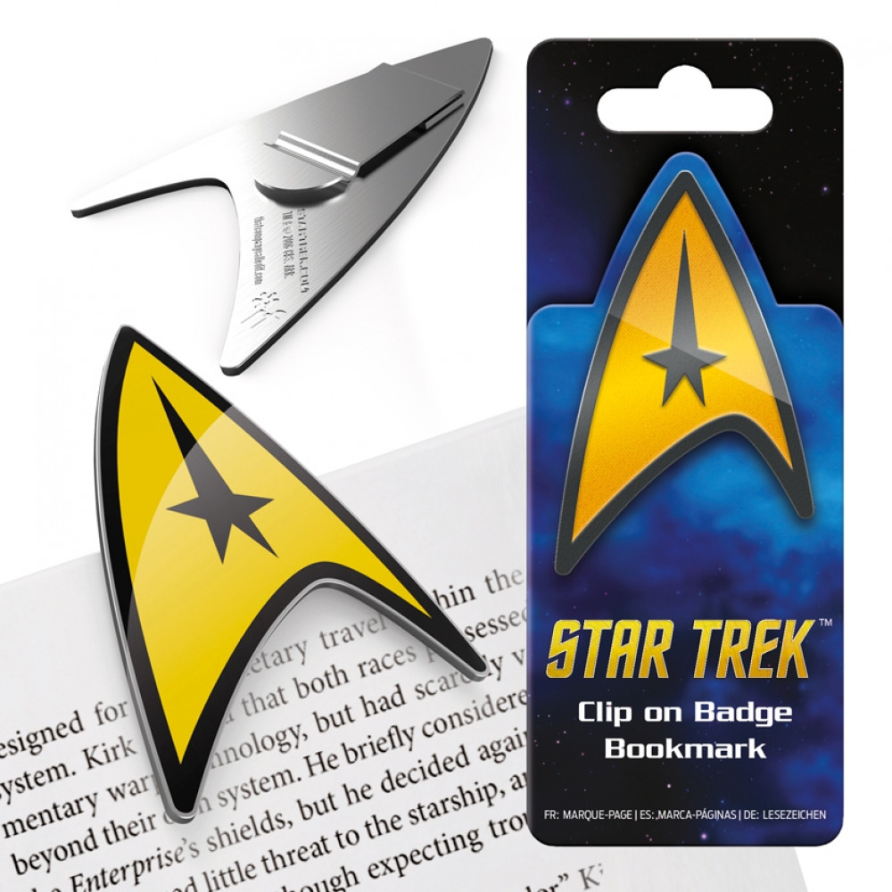 Star Trek Metal Badge Bookmark – Classic Star Trek - IF