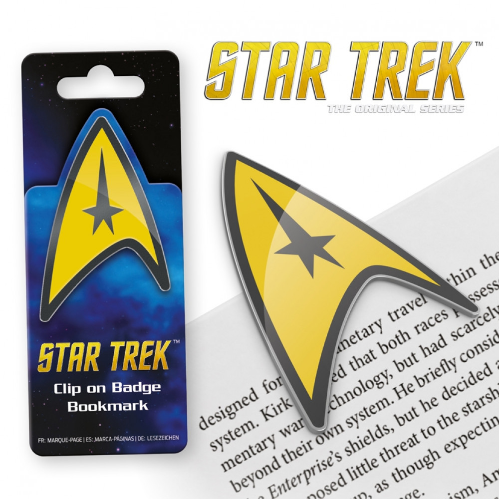 Star Trek Metal Badge Bookmark – Classic Star Trek - IF