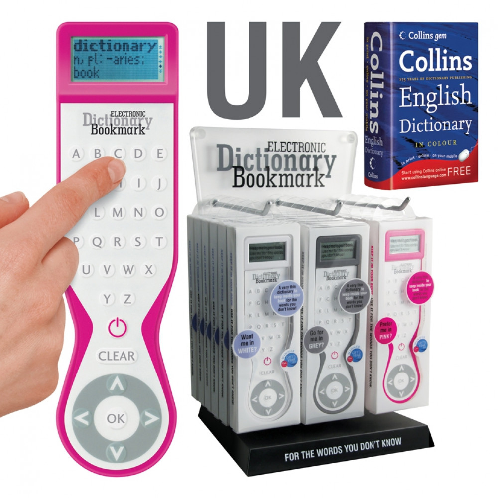 Electronic Dictionary Bookmark UK English Edition IF