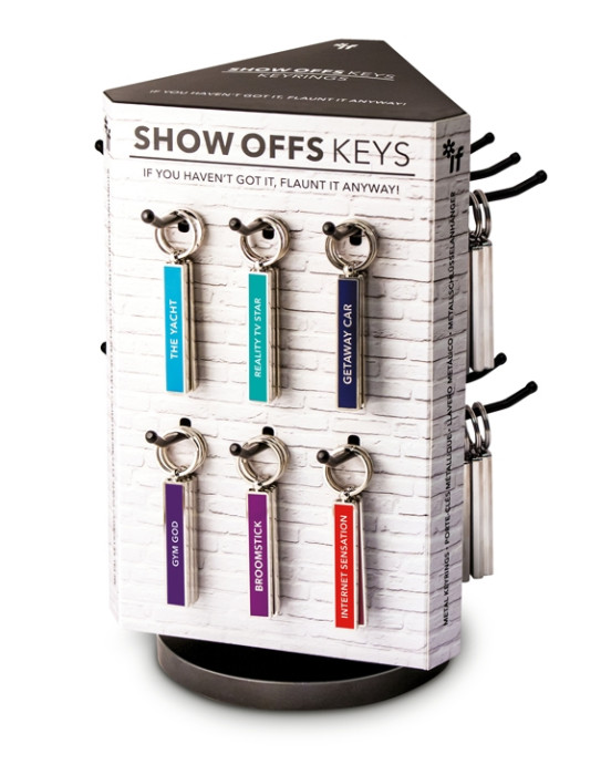 Penthouse IF Show Offs Keys Metal Keyrings