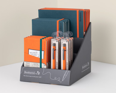 BD2006 - Bookaroo Notebook & Pen Display 20cm Teal & Orange CONSTRUCT 2000 x 1600px copy