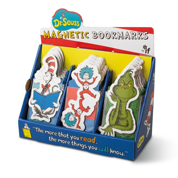 Dr Seuss Bookmarks|Magnetic Character Pagemarkers|IF